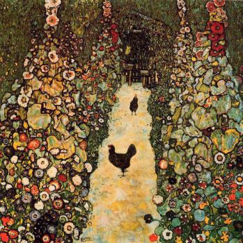 Gustav Klimt : klimt chickens